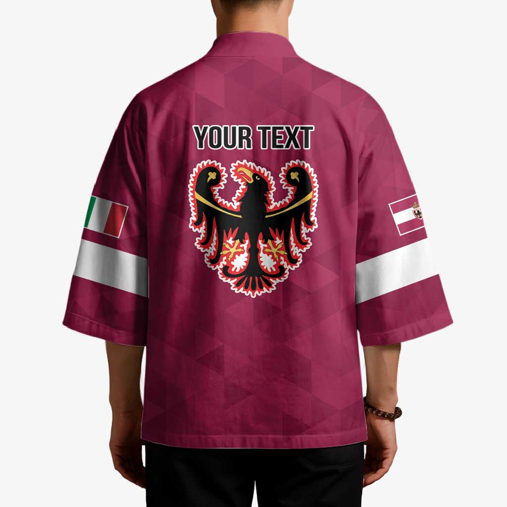 Personalized Italy Provincia Autonoma di Trento Kimono Inspiration Flags Style - Wonder Print Shop