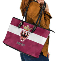 Personalized Italy Provincia Autonoma di Trento Leather Tote Bag Inspiration Flags Style