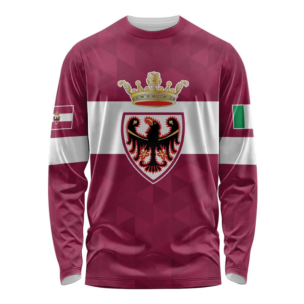 Personalized Italy Provincia Autonoma di Trento Long Sleeve Shirt Inspiration Flags Style