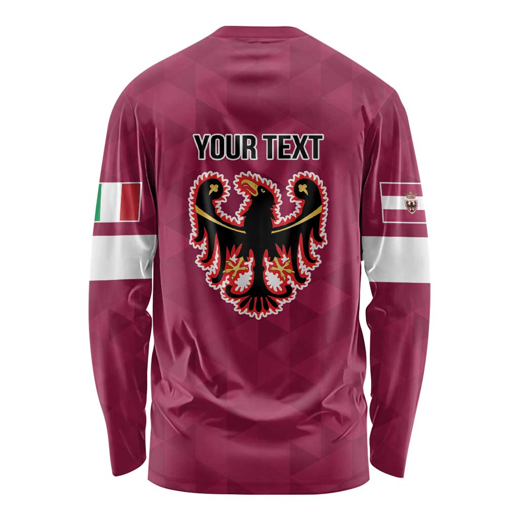 Personalized Italy Provincia Autonoma di Trento Long Sleeve Shirt Inspiration Flags Style