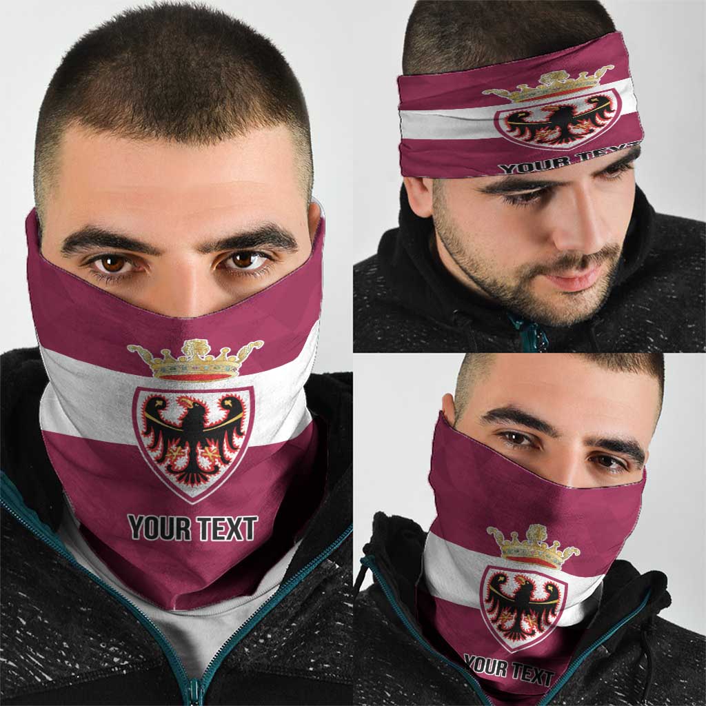 Personalized Italy Provincia Autonoma di Trento Neck Gaiter Inspiration Flags Style - Wonder Print Shop