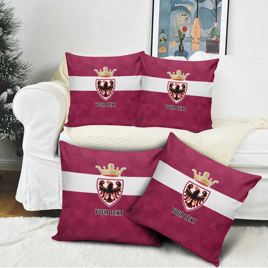 Personalized Italy Provincia Autonoma di Trento Pillow Cover Inspiration Flags Style - Wonder Print Shop