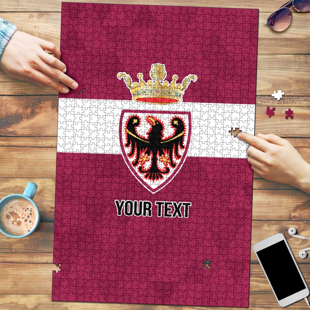 Personalized Italy Provincia Autonoma di Trento Puzzle Inspiration Flags Style - Wonder Print Shop