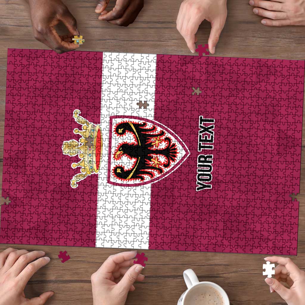 Personalized Italy Provincia Autonoma di Trento Puzzle Inspiration Flags Style - Wonder Print Shop