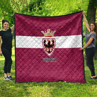 Personalized Italy Provincia Autonoma di Trento Quilt Inspiration Flags Style