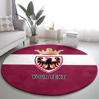 Personalized Italy Provincia Autonoma di Trento Round Carpet Inspiration Flags Style