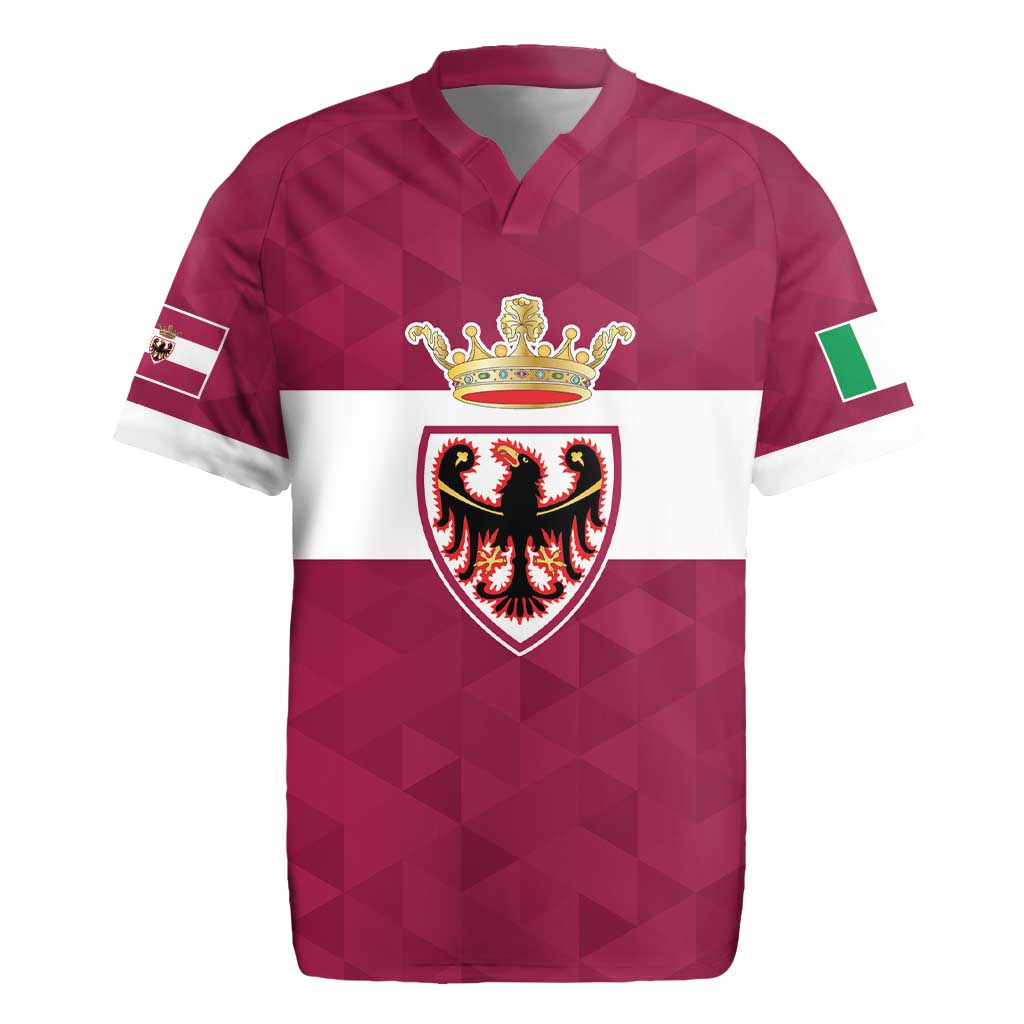 Personalized Italy Provincia Autonoma di Trento Rugby Jersey Inspiration Flags Style
