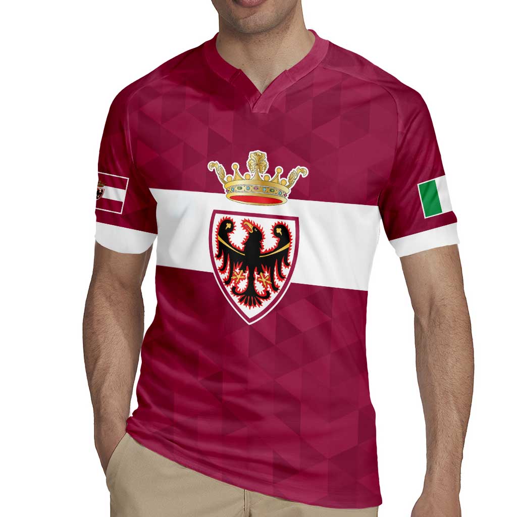 Personalized Italy Provincia Autonoma di Trento Rugby Jersey Inspiration Flags Style