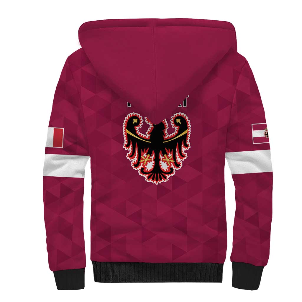 Personalized Italy Provincia Autonoma di Trento Sherpa Hoodie Inspiration Flags Style