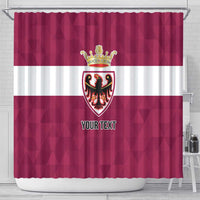 Personalized Italy Provincia Autonoma di Trento Shower Curtain Inspiration Flags Style