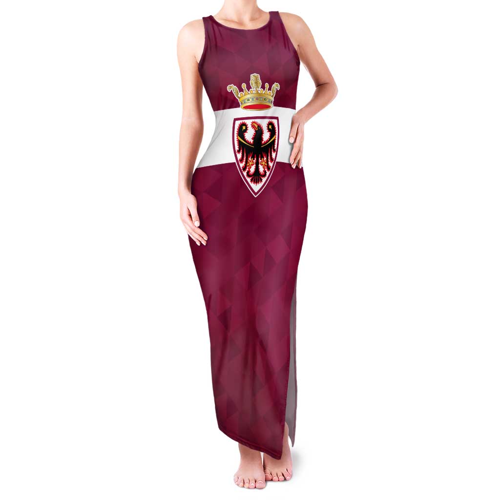 Personalized Italy Provincia Autonoma di Trento Tank Maxi Dress Inspiration Flags Style