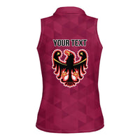 Personalized Italy Provincia Autonoma di Trento Women Sleeveless Polo Shirt Inspiration Flags Style