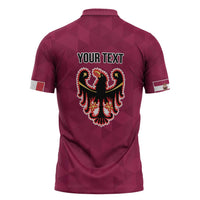 Personalized Italy Provincia Autonoma di Trento Zipper Polo Shirt Inspiration Flags Style - Wonder Print Shop