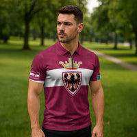 Personalized Italy Provincia Autonoma di Trento Zipper Polo Shirt Inspiration Flags Style - Wonder Print Shop