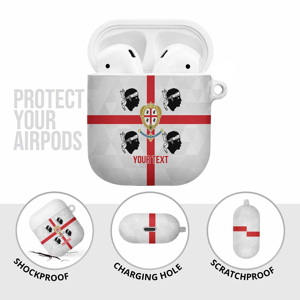 Personalized Italy Sardinia AirPods Case Inspiration Flags Style - Wonder Print Shop