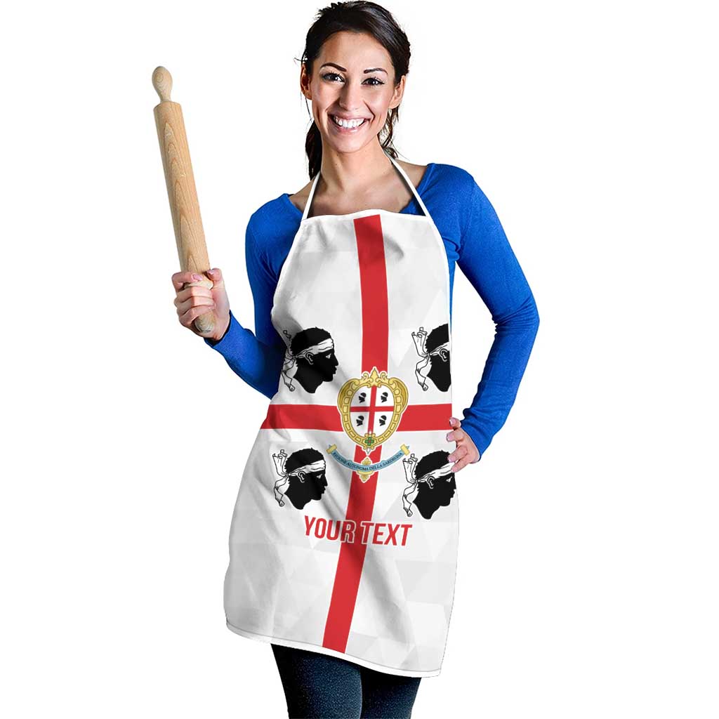 Personalized Italy Sardinia Apron Inspiration Flags Style - Wonder Print Shop