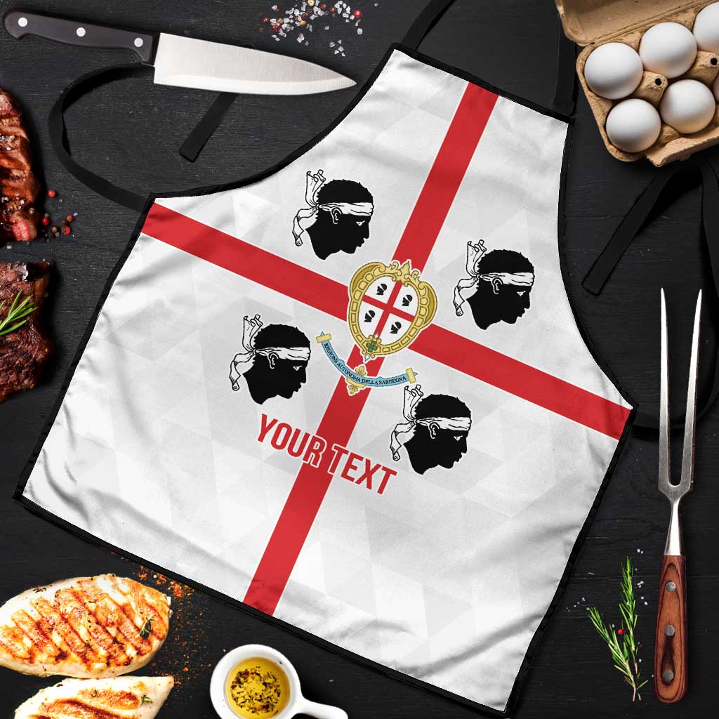 Personalized Italy Sardinia Apron Inspiration Flags Style - Wonder Print Shop