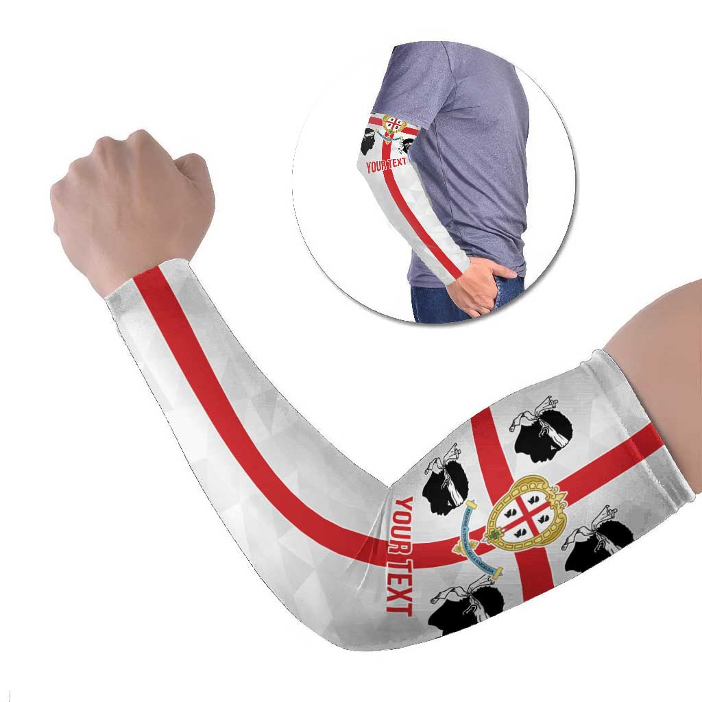Personalized Italy Sardinia Arm Sleeves Inspiration Flags Style - Wonder Print Shop