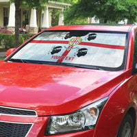 Personalized Italy Sardinia Auto Sun Shade Inspiration Flags Style - Wonder Print Shop