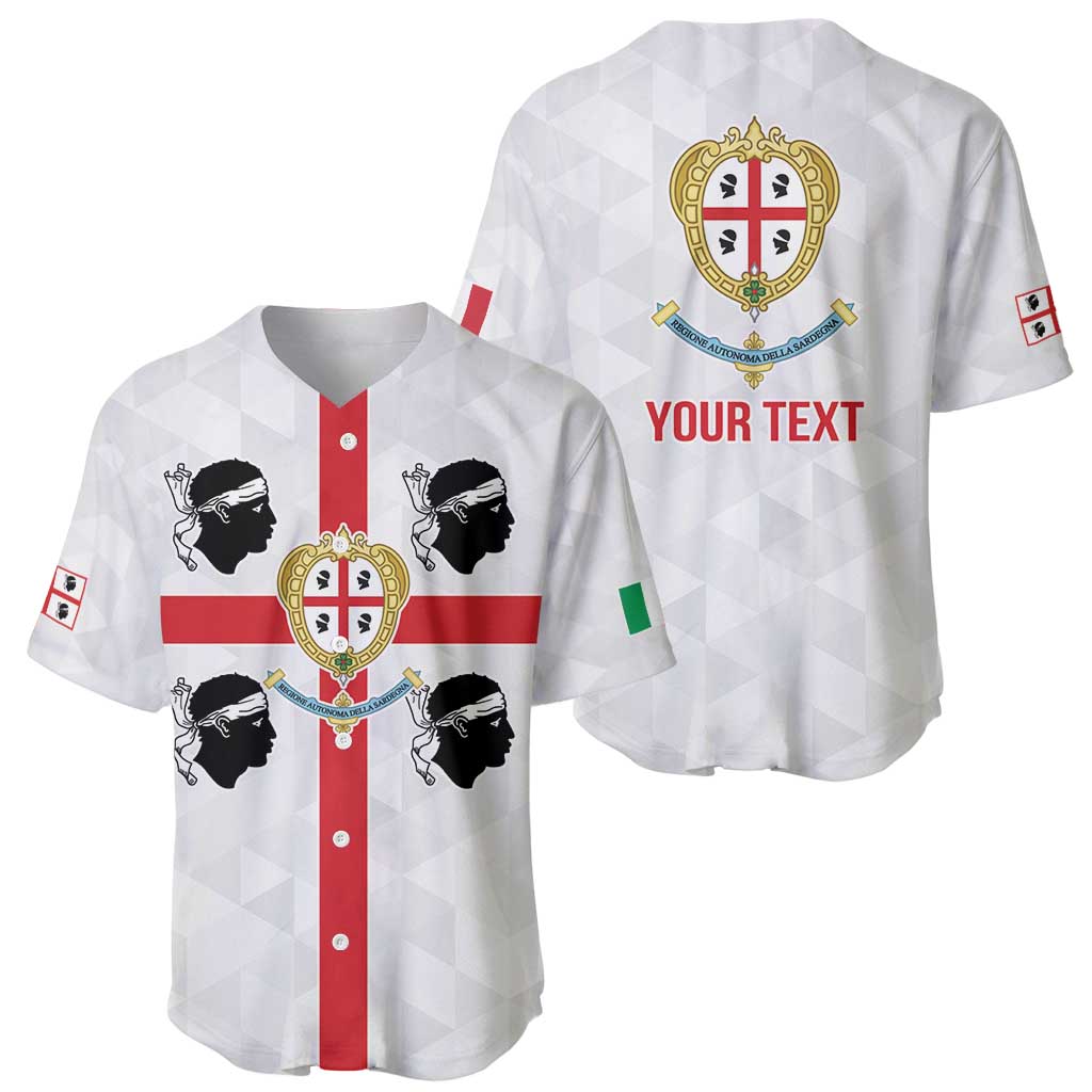 Personalized Italy Sardinia Baseball Jersey Inspiration Flags Style