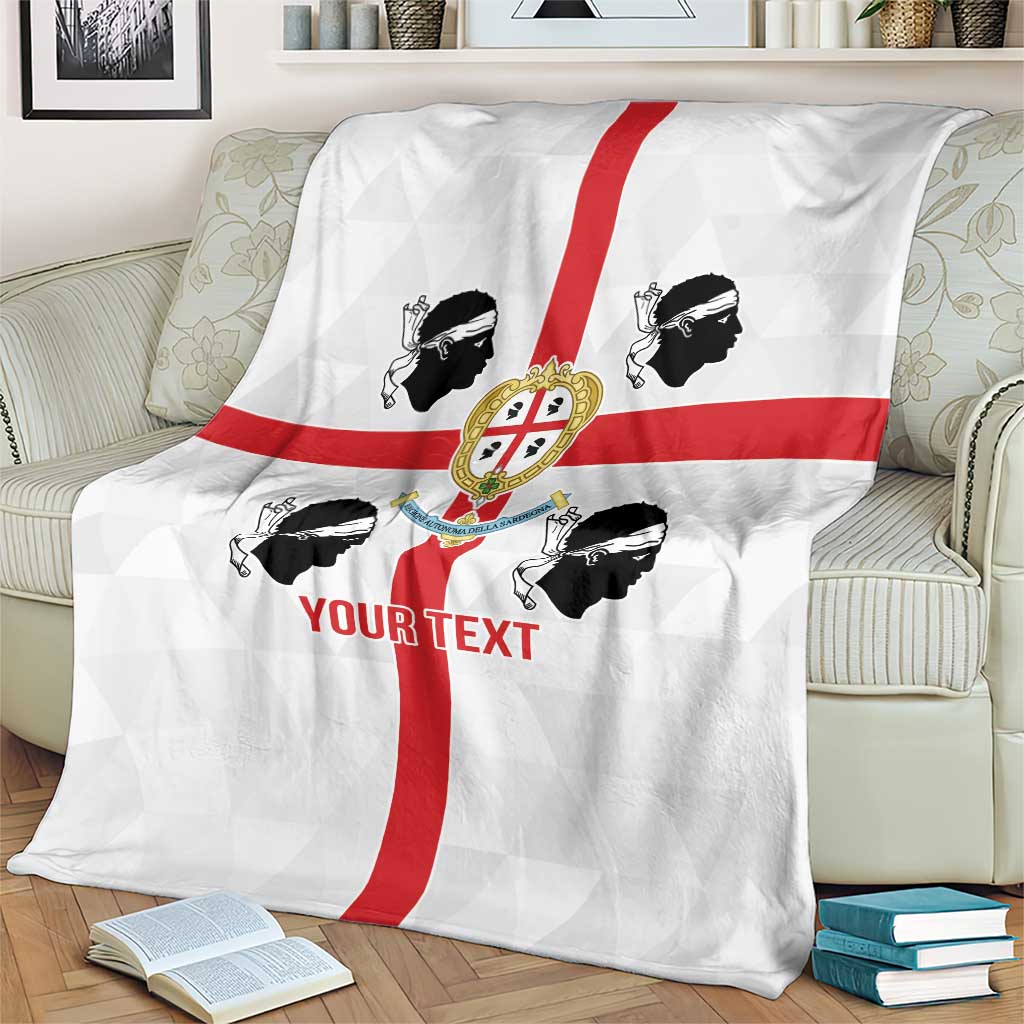 Personalized Italy Sardinia Blanket Inspiration Flags Style
