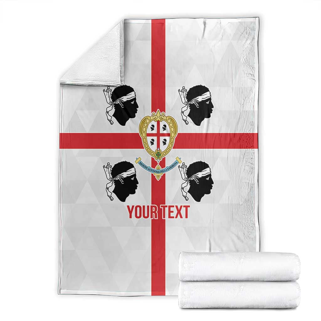 Personalized Italy Sardinia Blanket Inspiration Flags Style
