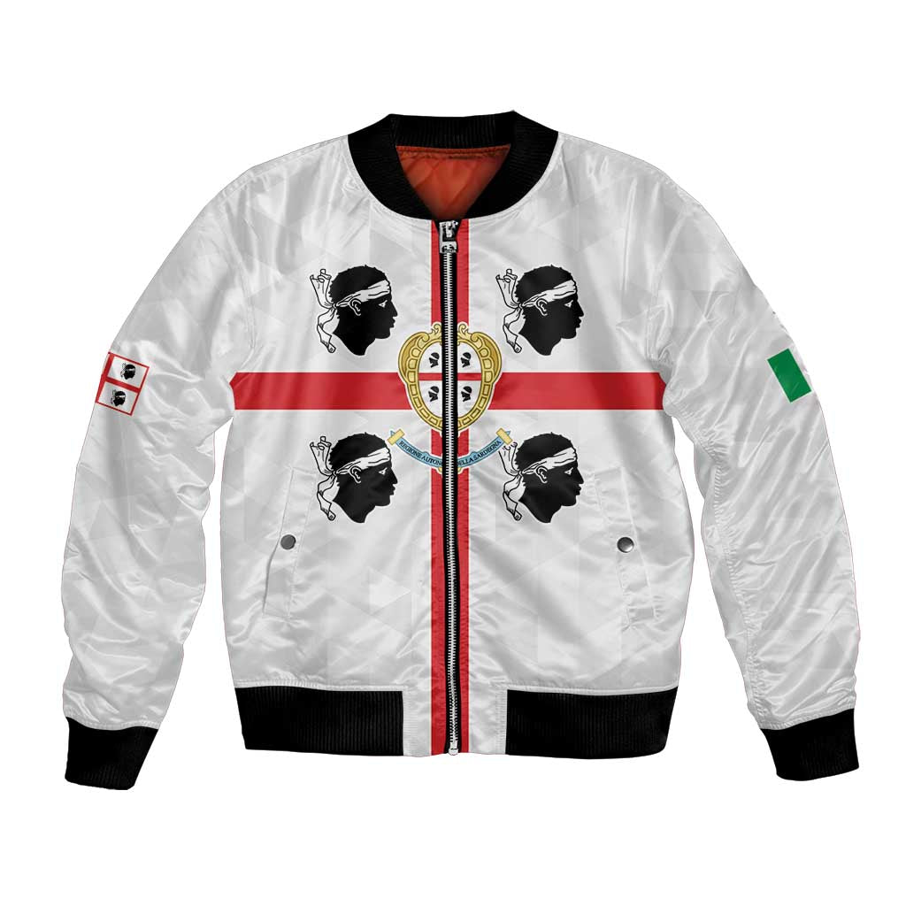 Personalized Italy Sardinia Bomber Jacket Inspiration Flags Style