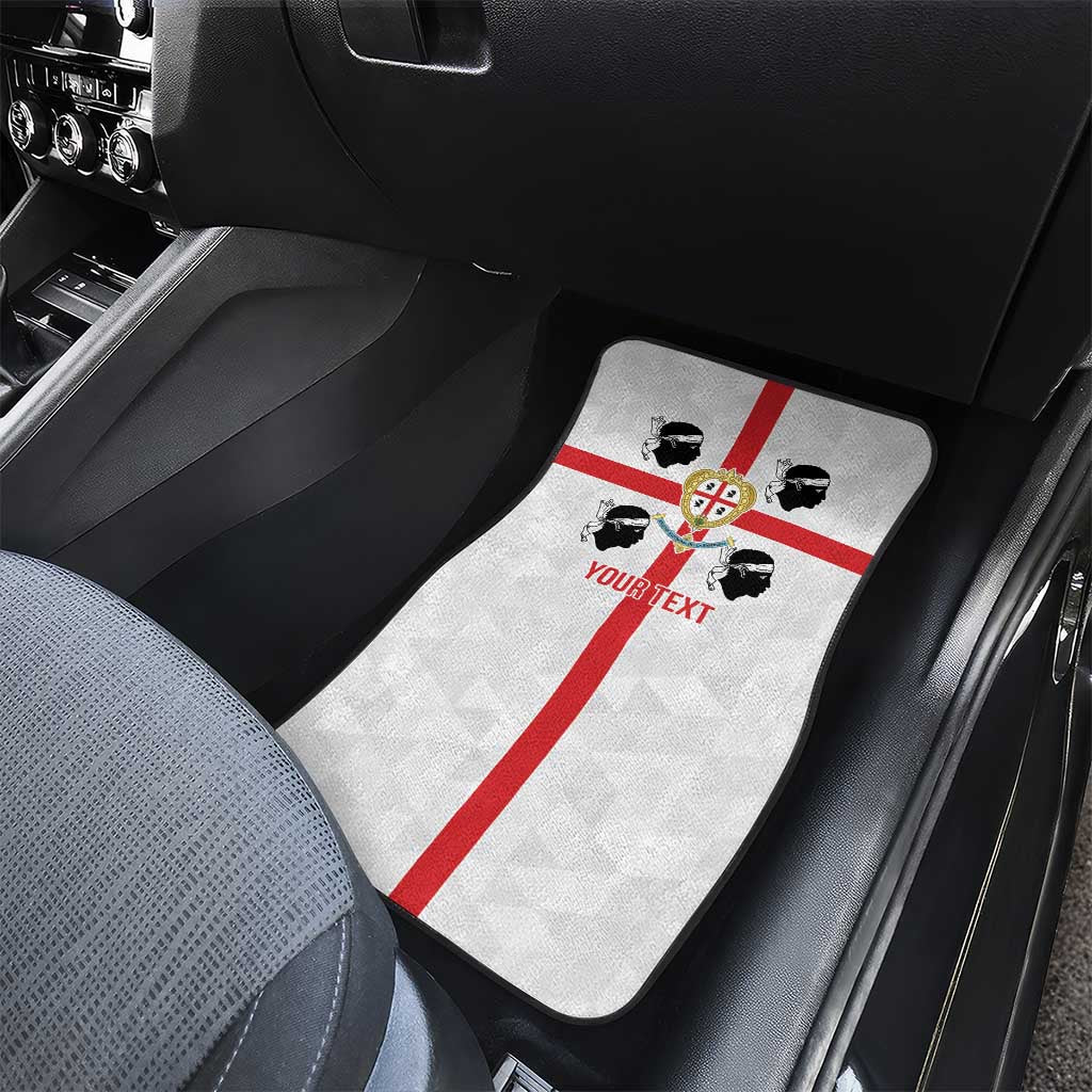 Personalized Italy Sardinia Car Mats Inspiration Flags Style