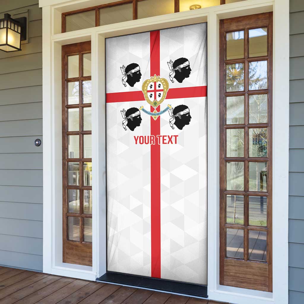 Personalized Italy Sardinia Door Cover Inspiration Flags Style - Wonder Print Shop