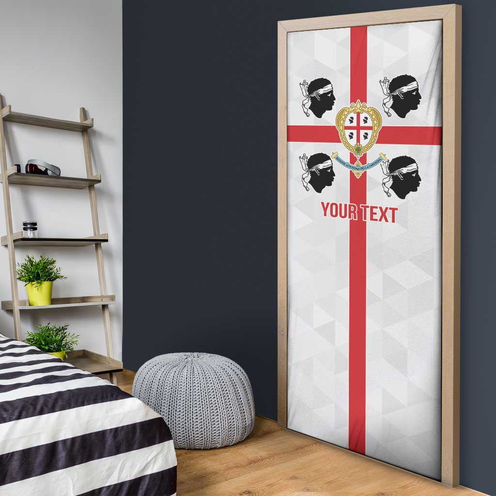 Personalized Italy Sardinia Door Cover Inspiration Flags Style - Wonder Print Shop