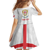 Personalized Italy Sardinia Family Matching Mermaid Dress and Hawaiian Shirt Inspiration Flags Style