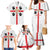 Personalized Italy Sardinia Family Matching Mermaid Dress and Hawaiian Shirt Inspiration Flags Style