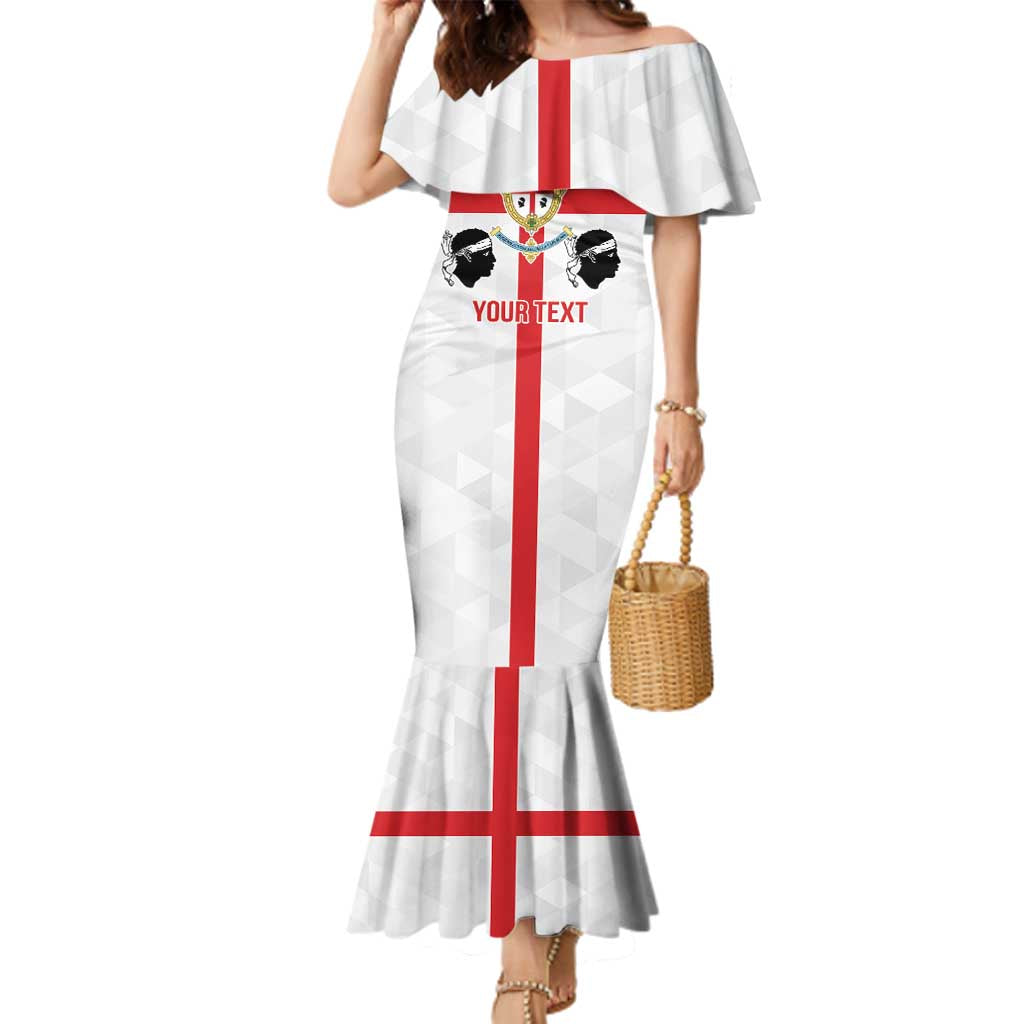 Personalized Italy Sardinia Family Matching Mermaid Dress and Hawaiian Shirt Inspiration Flags Style