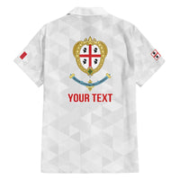 Personalized Italy Sardinia Family Matching Off The Shoulder Long Sleeve Dress and Hawaiian Shirt Inspiration Flags Style