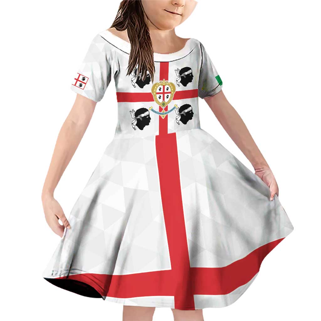 Personalized Italy Sardinia Family Matching Off Shoulder Short Dress and Hawaiian Shirt Inspiration Flags Style
