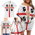 Personalized Italy Sardinia Family Matching Off Shoulder Short Dress and Hawaiian Shirt Inspiration Flags Style