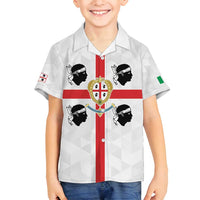 Personalized Italy Sardinia Family Matching Off Shoulder Short Dress and Hawaiian Shirt Inspiration Flags Style