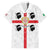 Personalized Italy Sardinia Family Matching Short Sleeve Bodycon Dress and Hawaiian Shirt Inspiration Flags Style