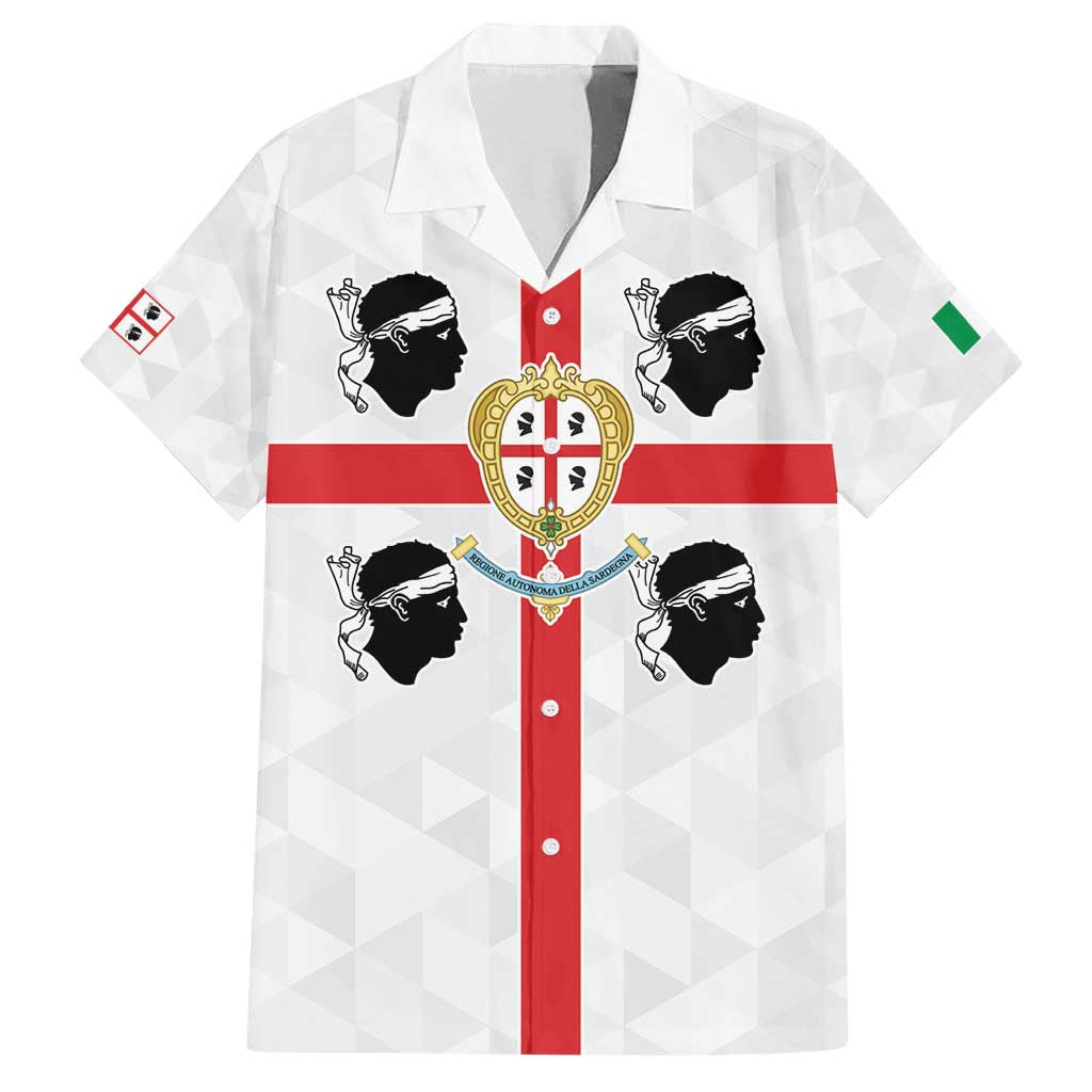 Personalized Italy Sardinia Family Matching Summer Maxi Dress and Hawaiian Shirt Inspiration Flags Style