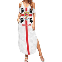 Personalized Italy Sardinia Family Matching Summer Maxi Dress and Hawaiian Shirt Inspiration Flags Style