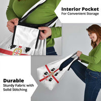 Personalized Italy Sardinia Grocery Bag Inspiration Flags Style