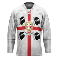 Personalized Italy Sardinia Hockey Jersey Inspiration Flags Style - Wonder Print Shop