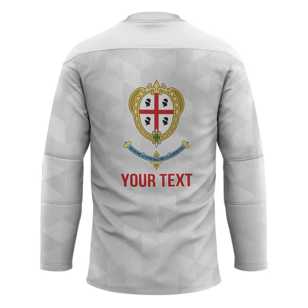 Personalized Italy Sardinia Hockey Jersey Inspiration Flags Style - Wonder Print Shop