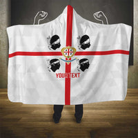 Personalized Italy Sardinia Hooded Blanket Inspiration Flags Style