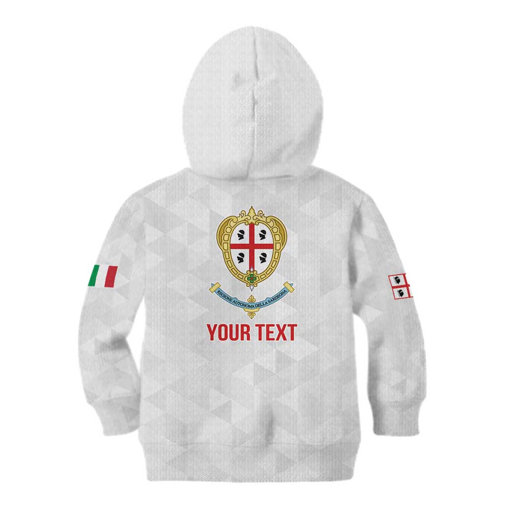 Personalized Italy Sardinia Kid Hoodie Inspiration Flags Style