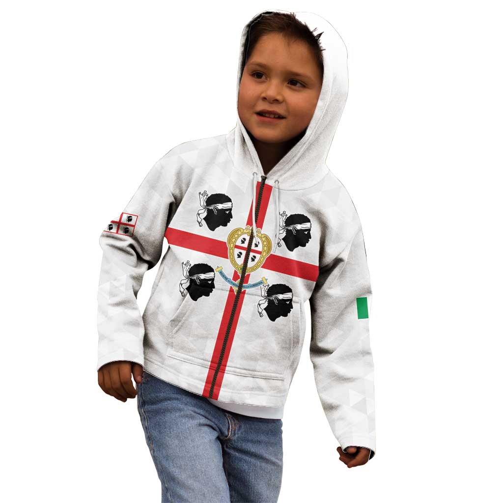 Personalized Italy Sardinia Kid Hoodie Inspiration Flags Style