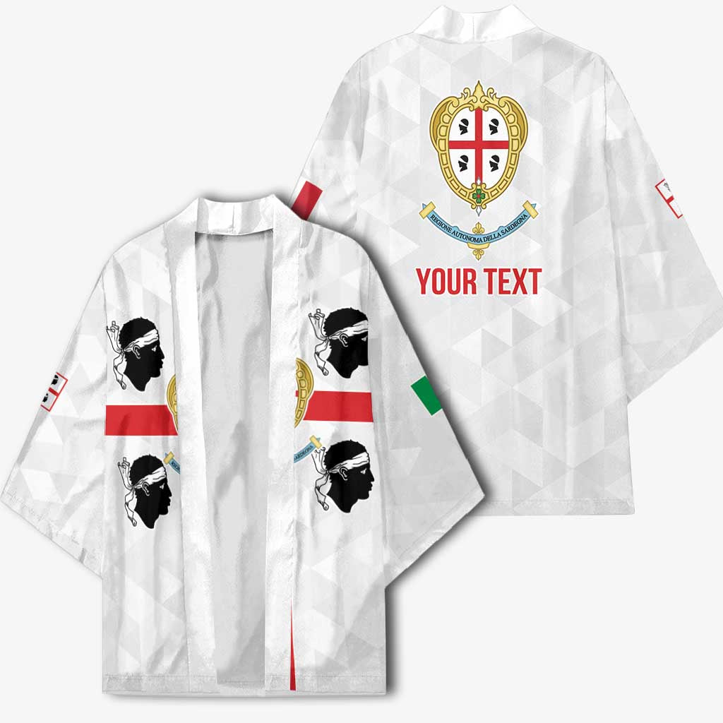 Personalized Italy Sardinia Kimono Inspiration Flags Style - Wonder Print Shop