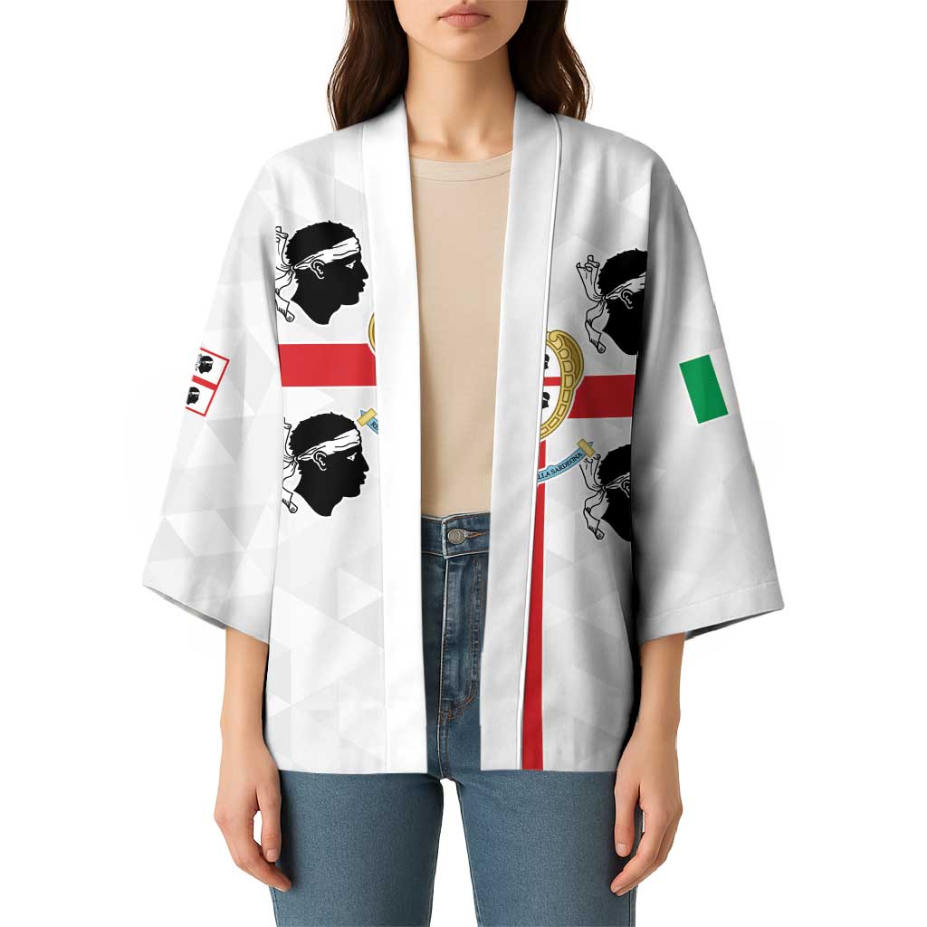 Personalized Italy Sardinia Kimono Inspiration Flags Style - Wonder Print Shop