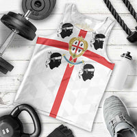Personalized Italy Sardinia Men Tank Top Inspiration Flags Style
