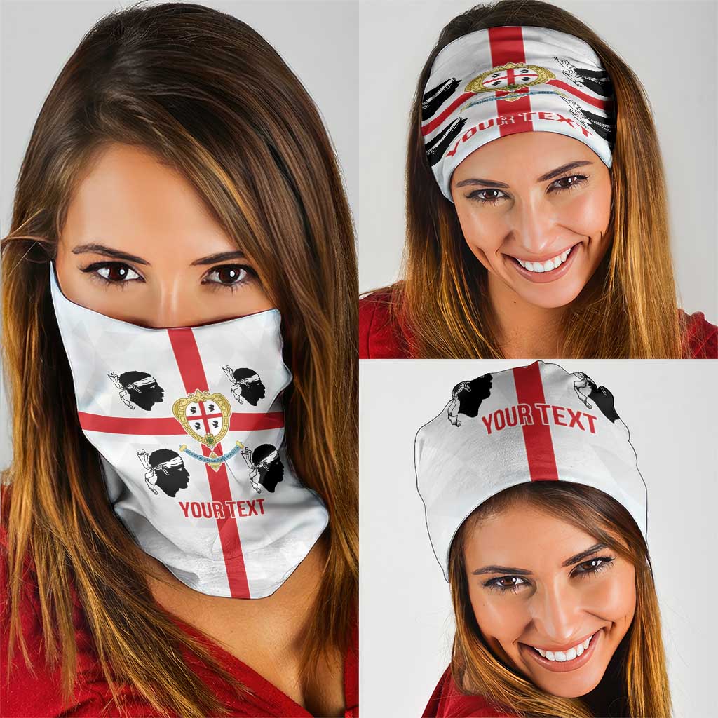 Personalized Italy Sardinia Neck Gaiter Inspiration Flags Style - Wonder Print Shop
